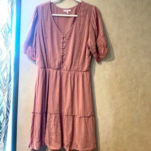 Blush pink dress